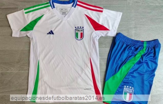 Nuevo 2ª Conjunto De Niños Italia 2024 Blanco Baratas